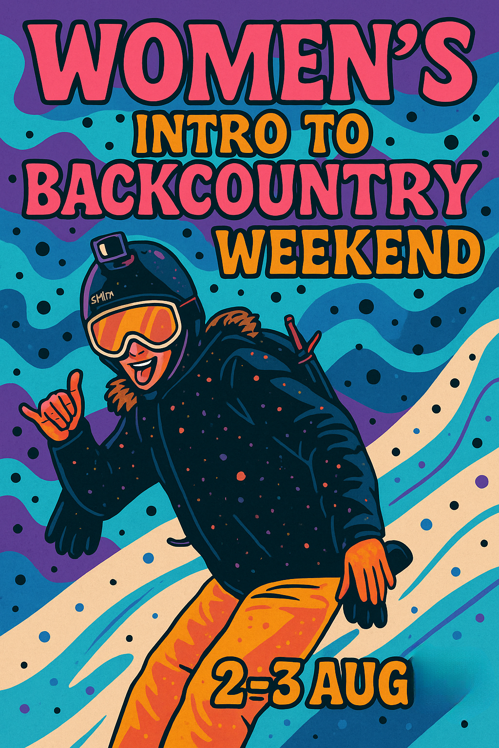Women’s Intro to Backcountry Sat 2nd August